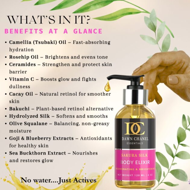Sakura Silk Radiant Body Elixir - Image 6
