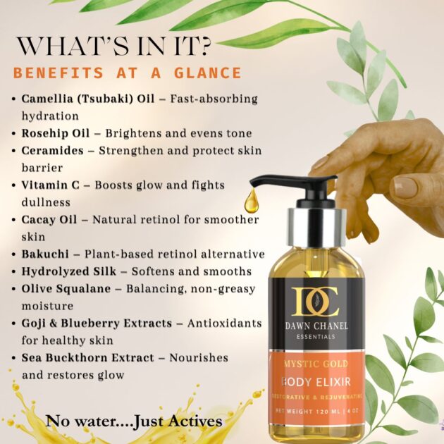 Mystic Gold Essence Body Elixir - Image 6