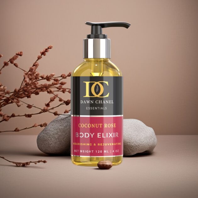 Coconut Rose Body Elixir - Image 3