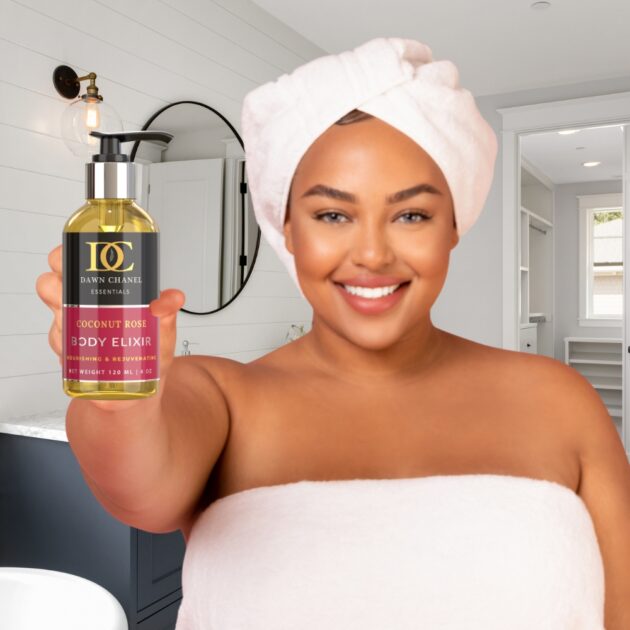 Coconut Rose Body Elixir - Image 5