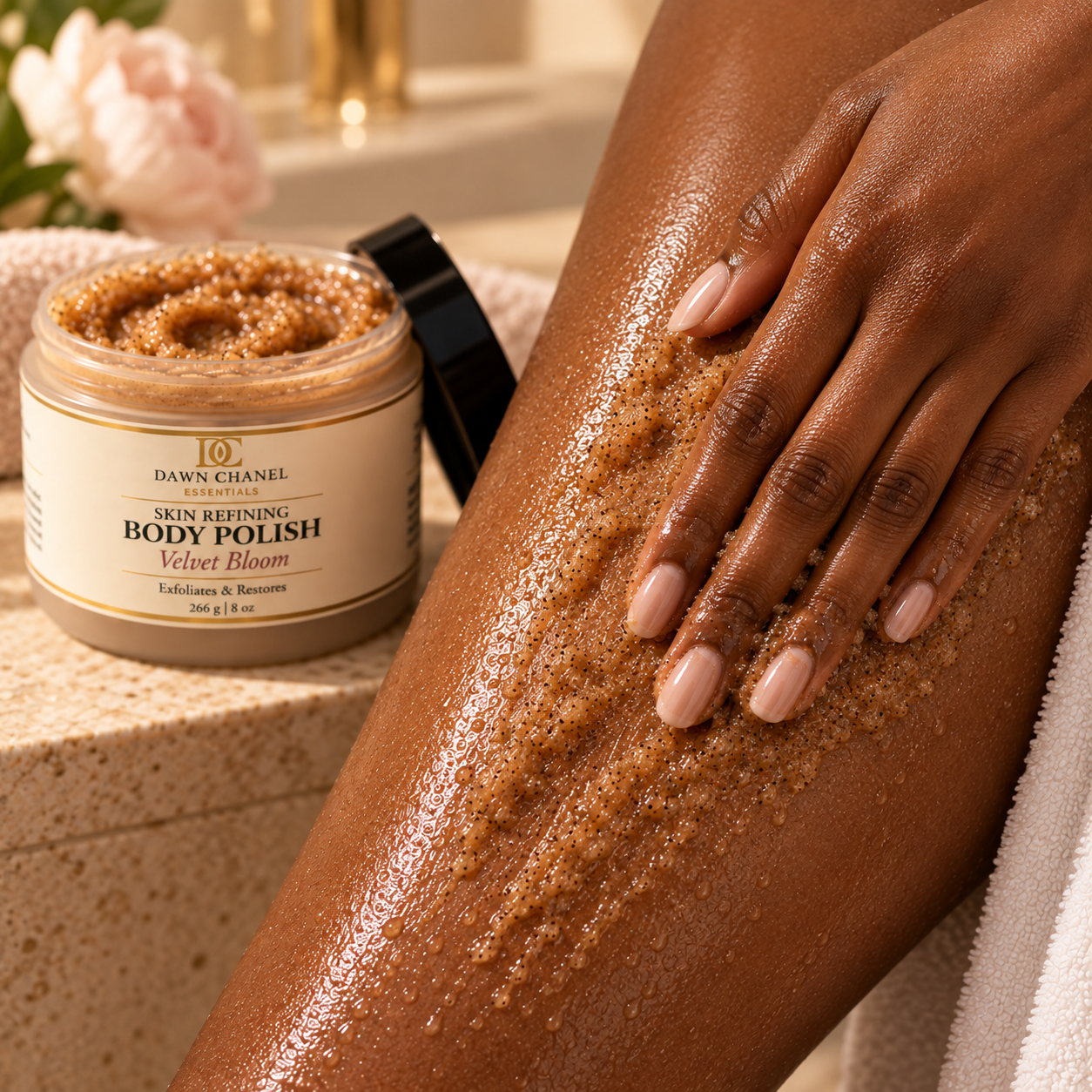 SKIN REFINING BODY POLISH | VELVET BLOOM - Image 4