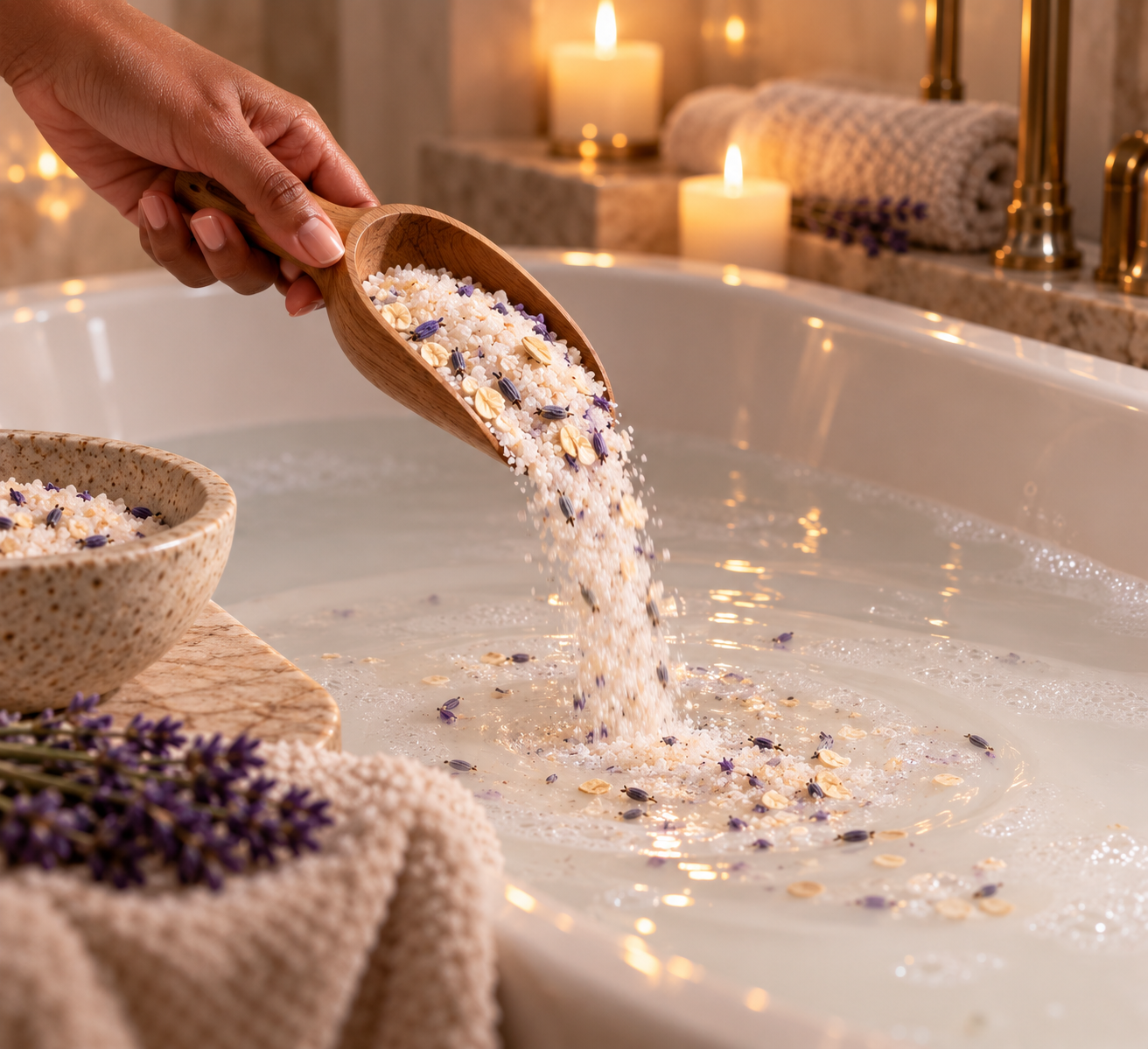 MINERAL MILK BATH | LAVENDER MOON - Image 4