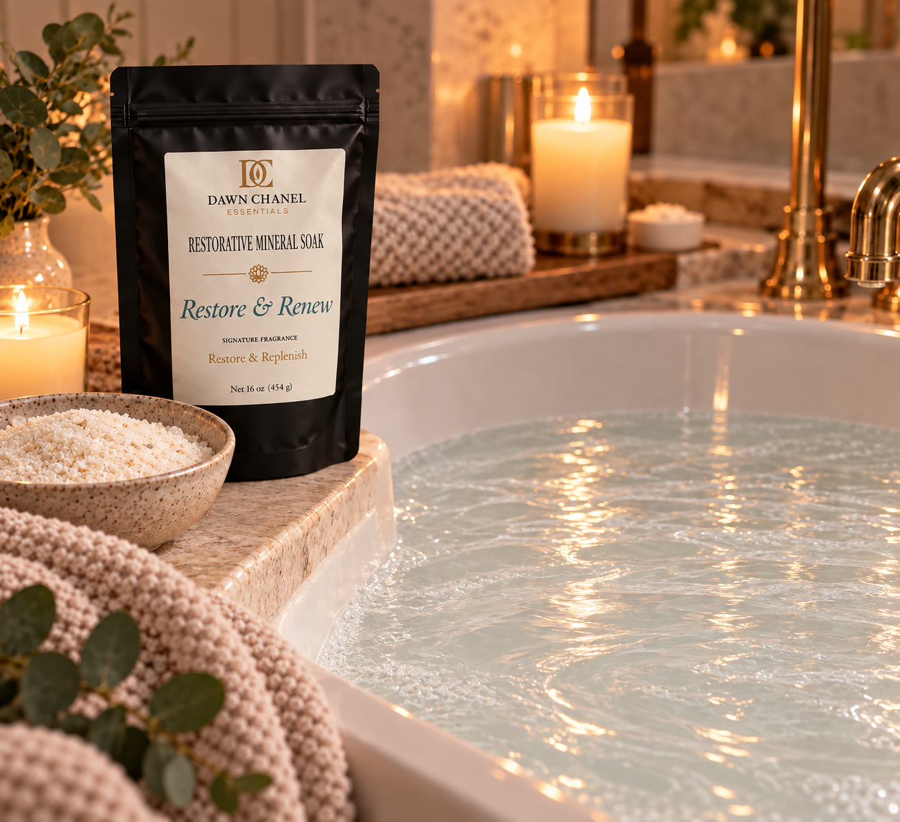 MINERAL MILK BATH | RESTORE & RENEW - Image 5