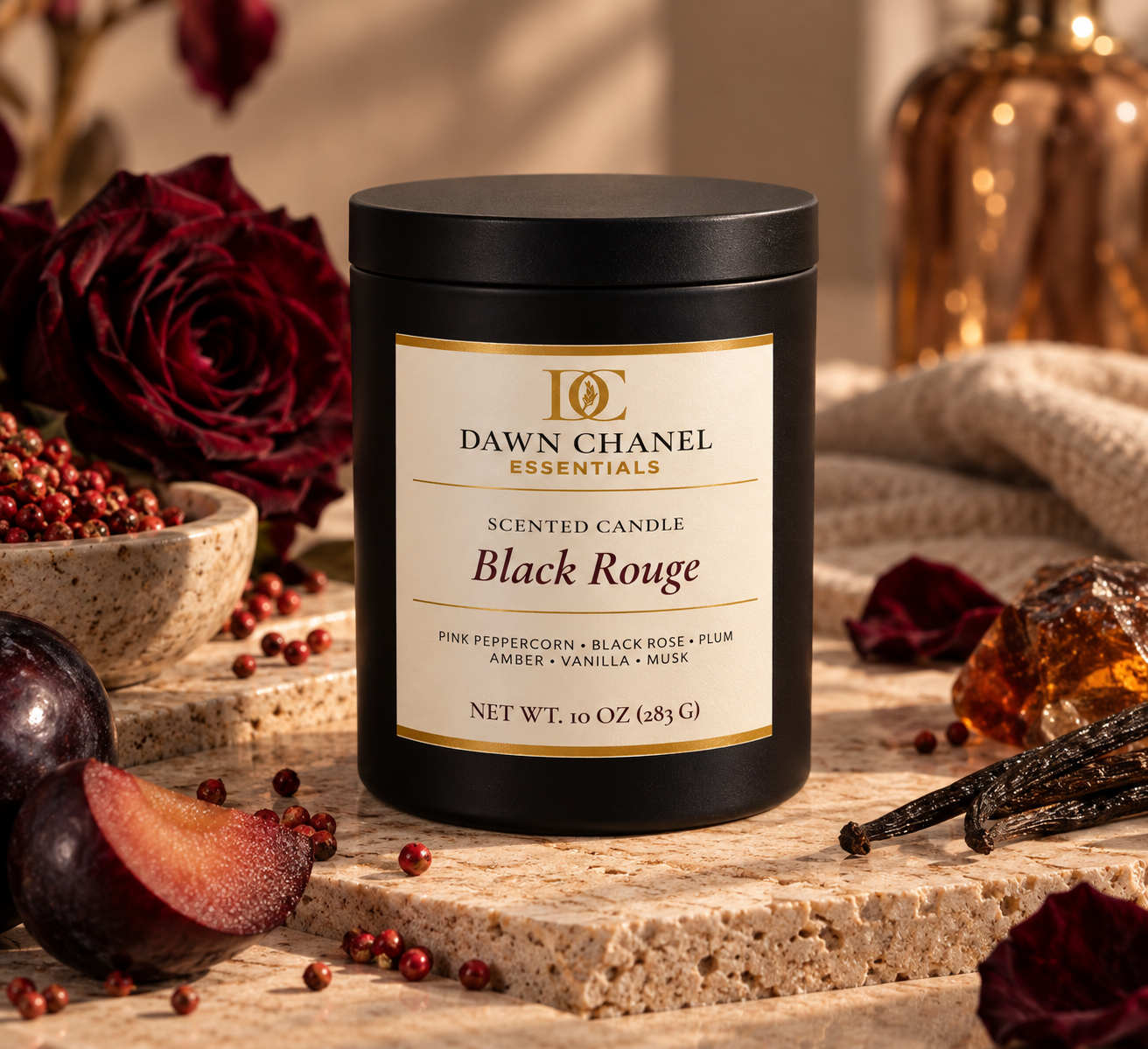 SCENTED CANDLE | BLACK ROUGE - Image 4