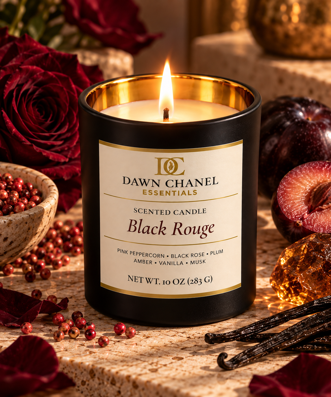 SCENTED CANDLE | BLACK ROUGE - Image 5