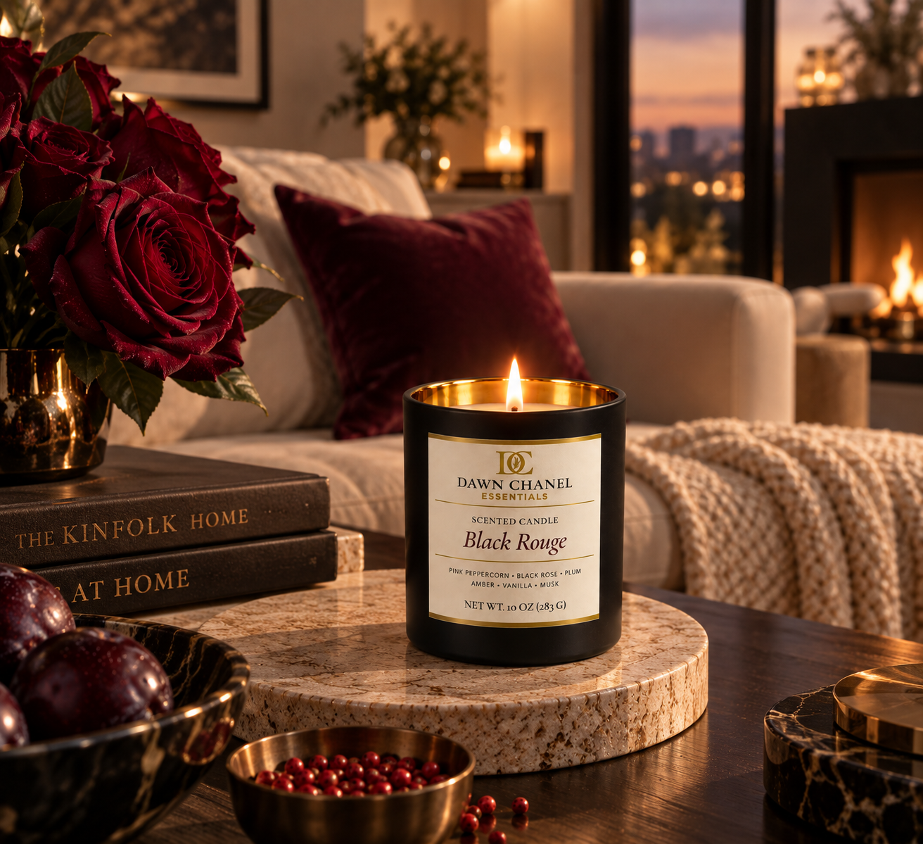SCENTED CANDLE | BLACK ROUGE - Image 2