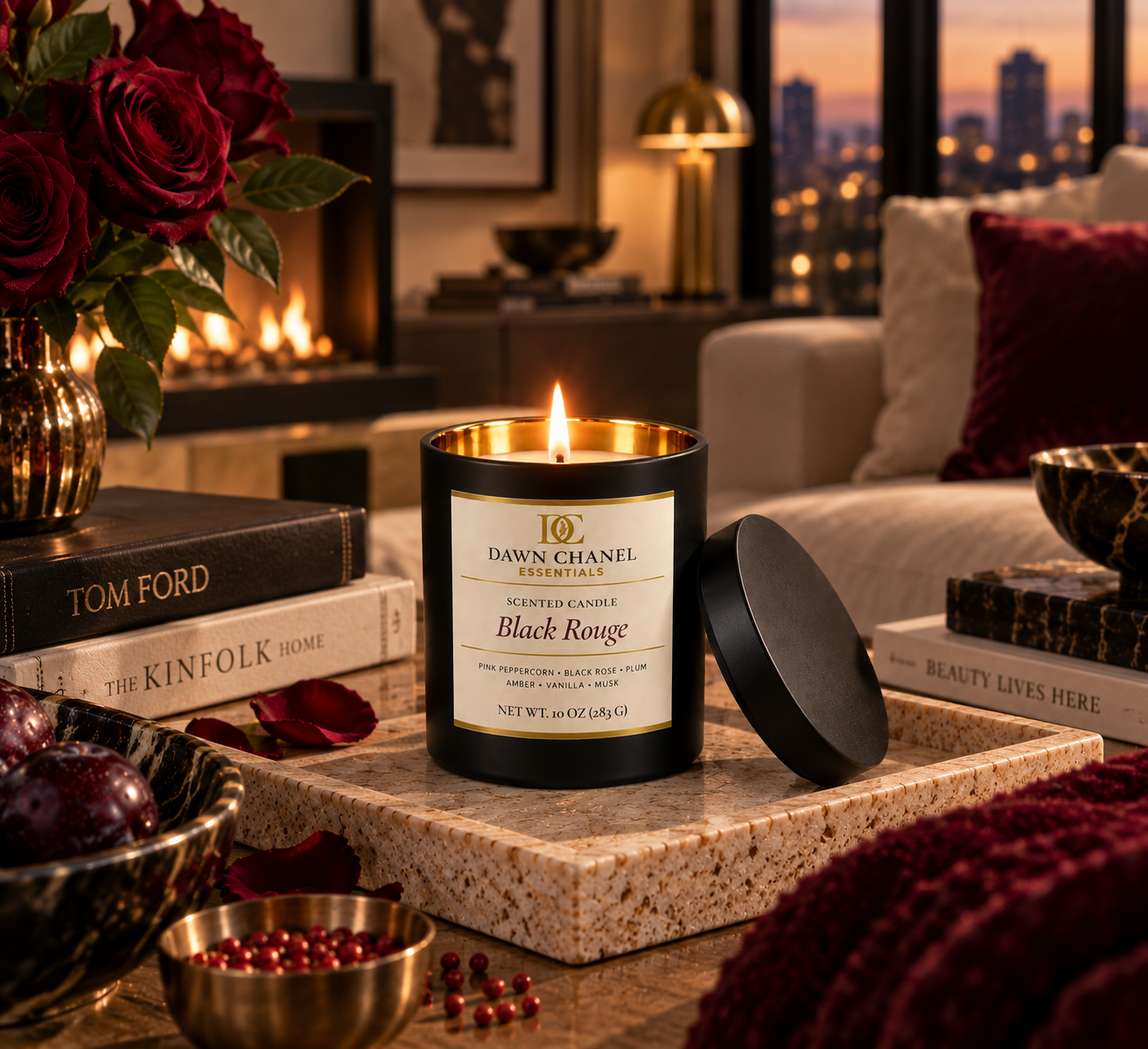 SCENTED CANDLE | BLACK ROUGE - Image 6